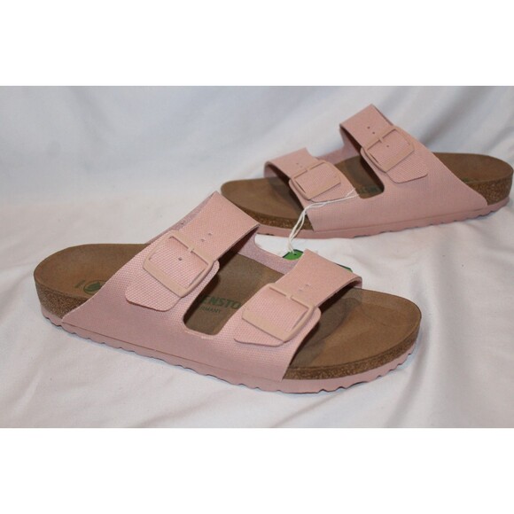 Birkenstock Arizona Rivet Buckle Narrow Fit Soft Bed Canvas Sandals EU 41 - Picture 2 of 5